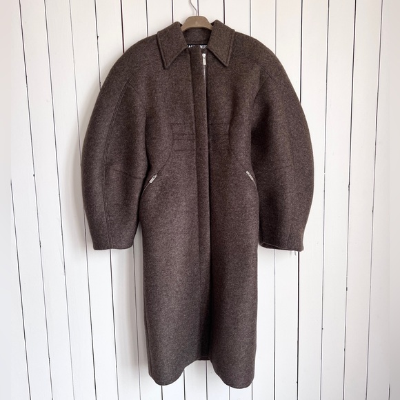 *SOLD* AUTH NWT Jacquemus Le Manteau Croissant - Picture 2 of 10